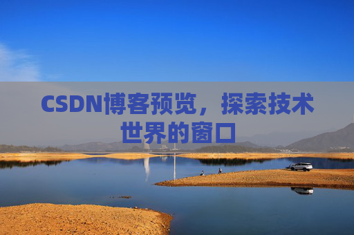 CSDN博客预览，探索技术世界的窗口